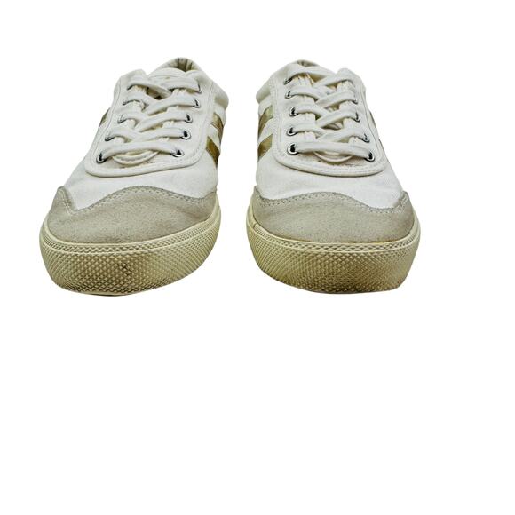 Gola Classics Metallic Gold Badminton Low Profile Sneakers Women's Size 10 - Picture 3 of 10